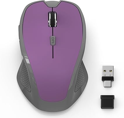 Bluetooth Mouse with Jiggler USB Type-C