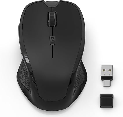 Bluetooth Mouse with Jiggler USB Type-C