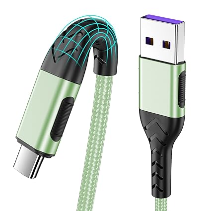 2Pack 3ft Braided USB C to USB C Fast Charging Cable
