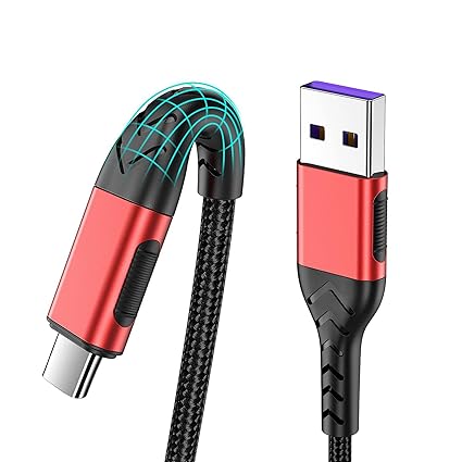 2Pack 3ft Braided USB C to USB C Fast Charging Cable