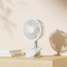 Mini Clip Desk Fan Quiet 3 Speeds